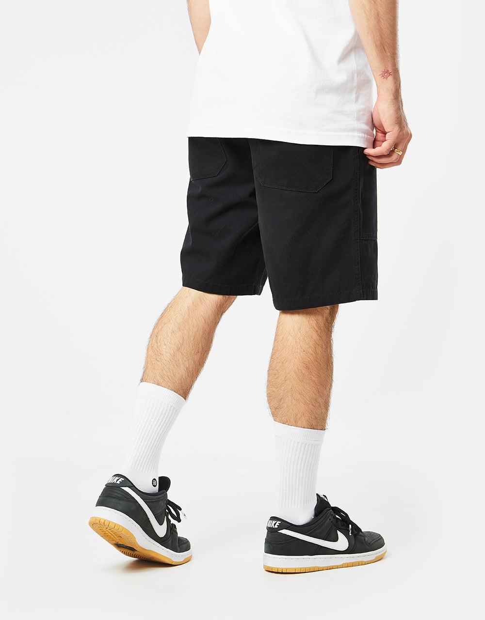 Brixton Surplus Short - Washed Black