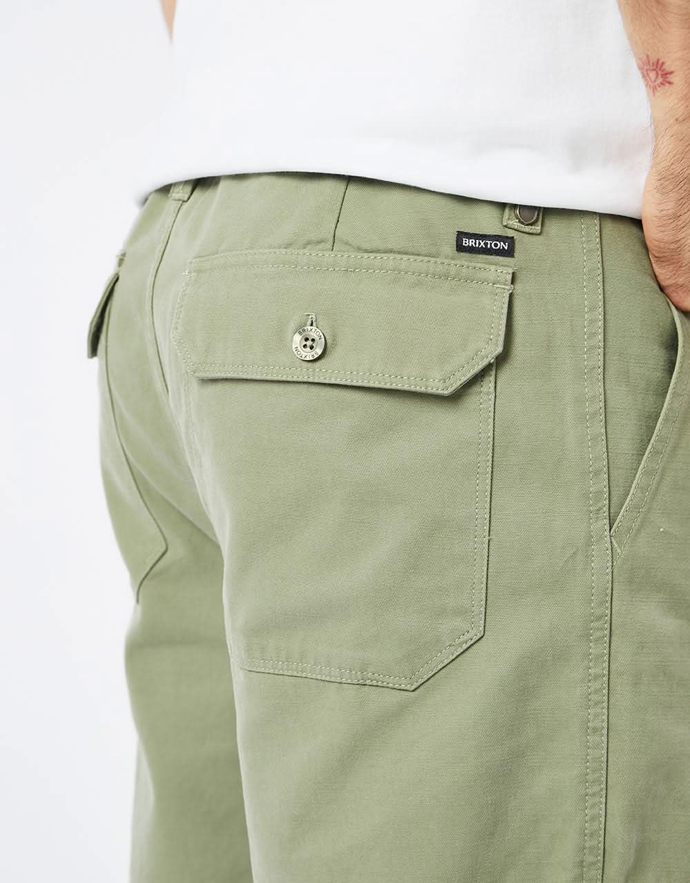 Brixton Surplus Pant - Olive Surplus