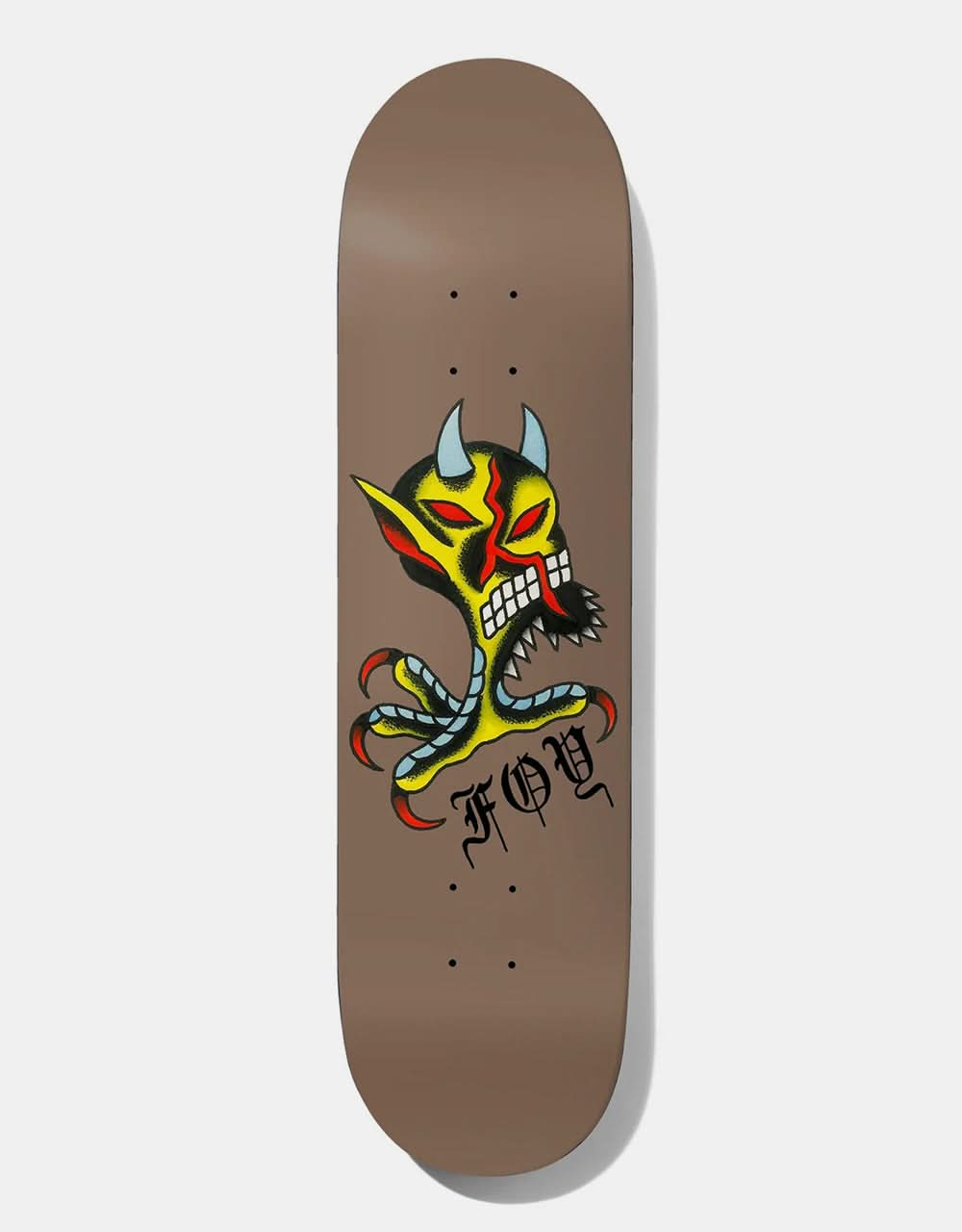 Deathwish Foy Seven Trumpets Skateboard Deck - 8"