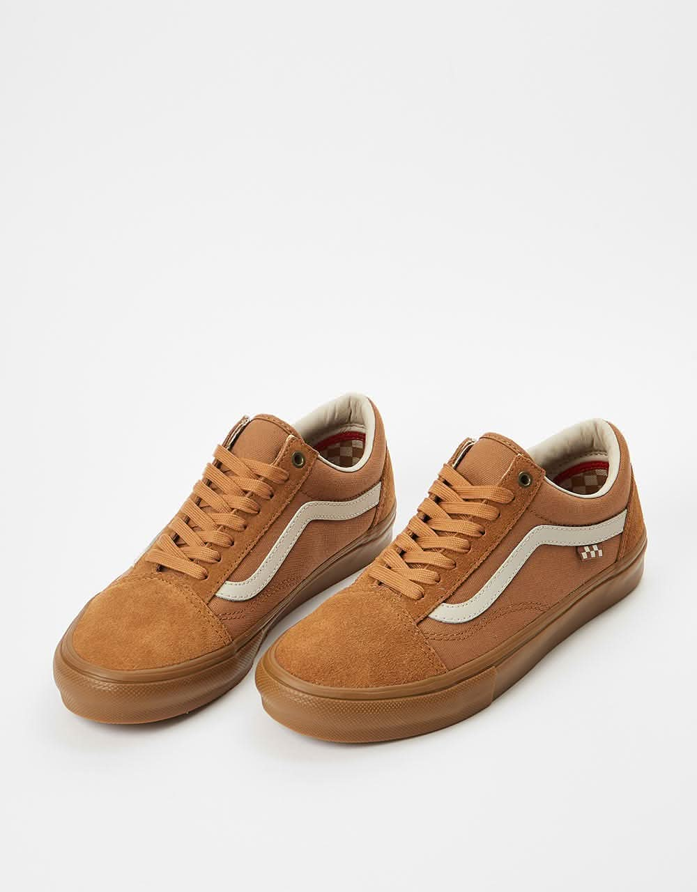 Vans Skate Old Skool Shoes - Light Brown/Gum