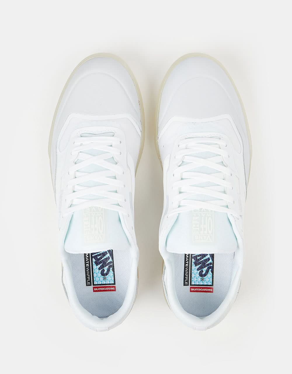 Vans AVE Skate Shoes - White/White