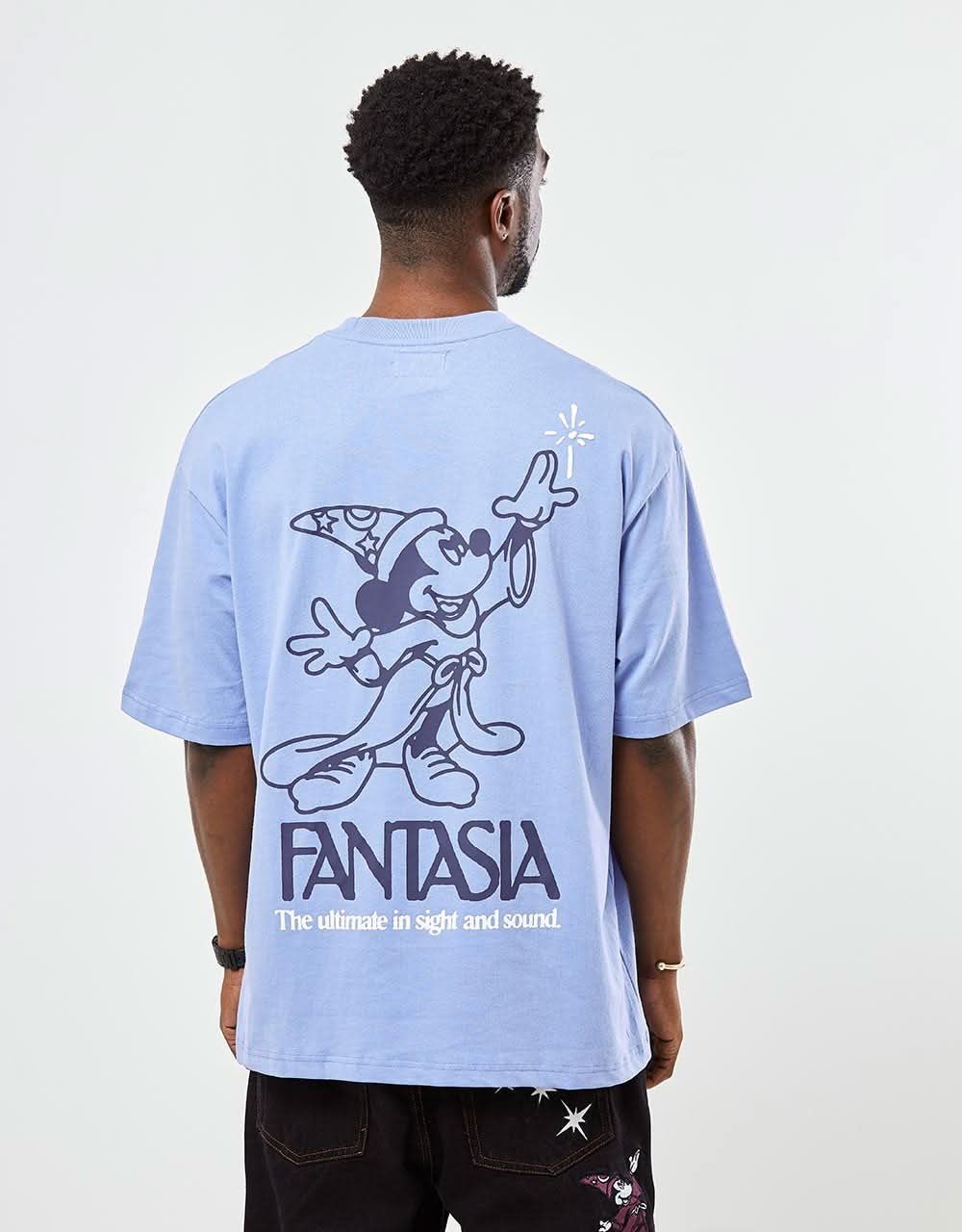 Butter Goods x Disney Sight And Sound T-Shirt - Periwinkle