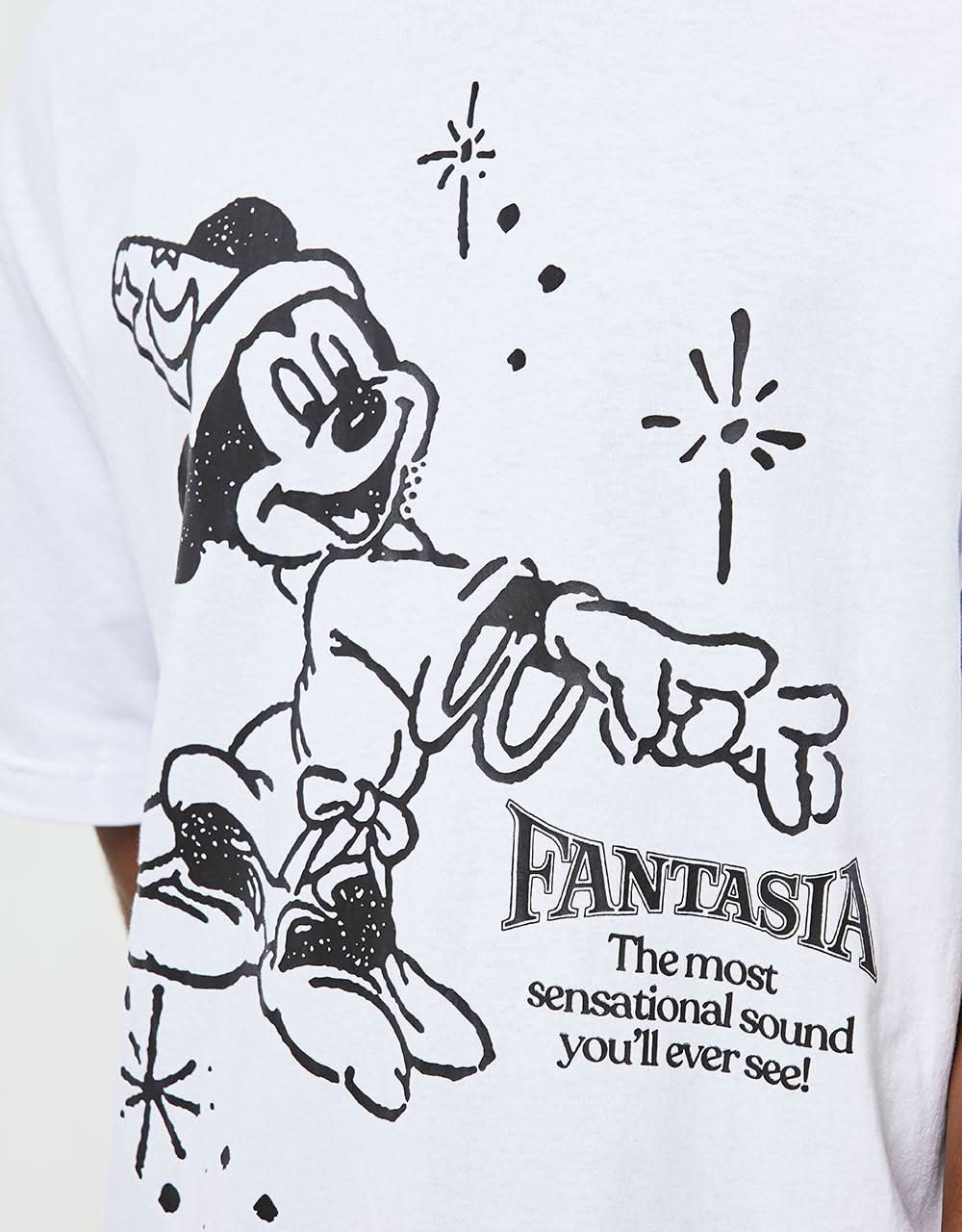 Butter Goods x Disney Cinema T-Shirt – Weiß