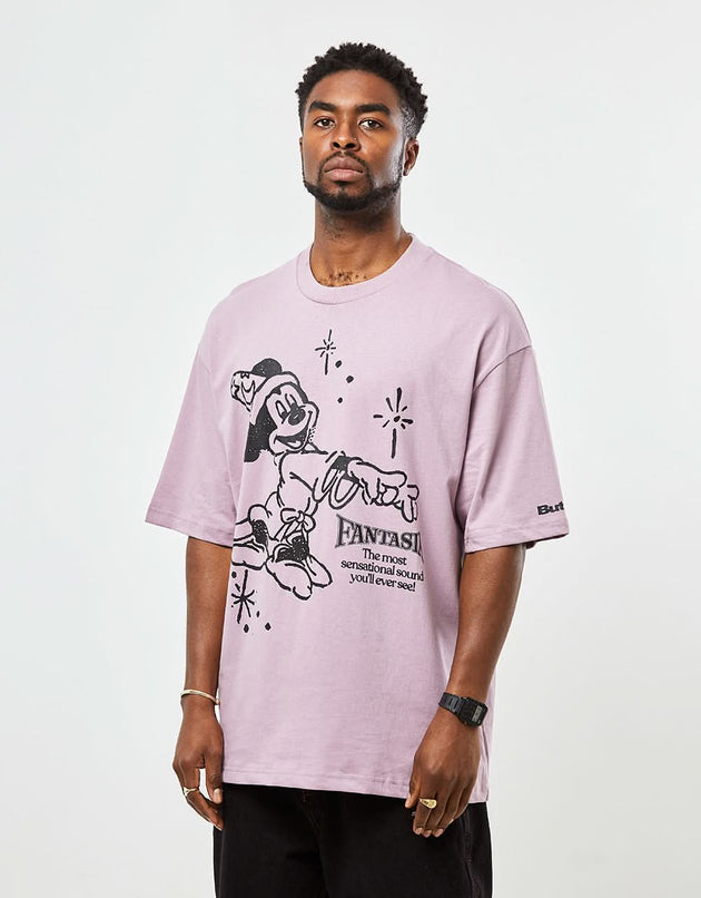 Butter Goods x Disney Cinema T-Shirt - Washed Berry