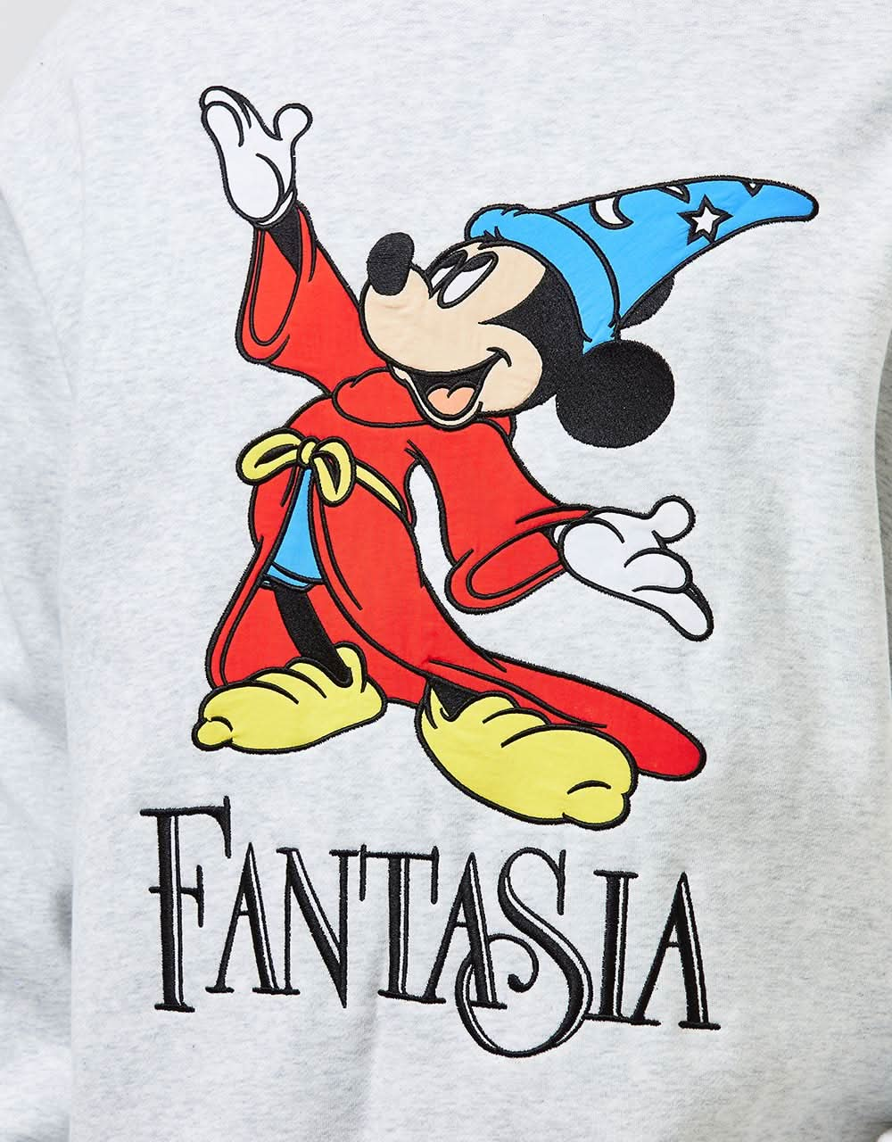 Butter Goods x Disney Fantasia Crewneck Sweatshirt - Ash Grey