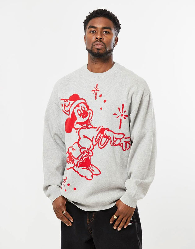 Butter Goods x Disney Cinema Knitted Sweater - Grey