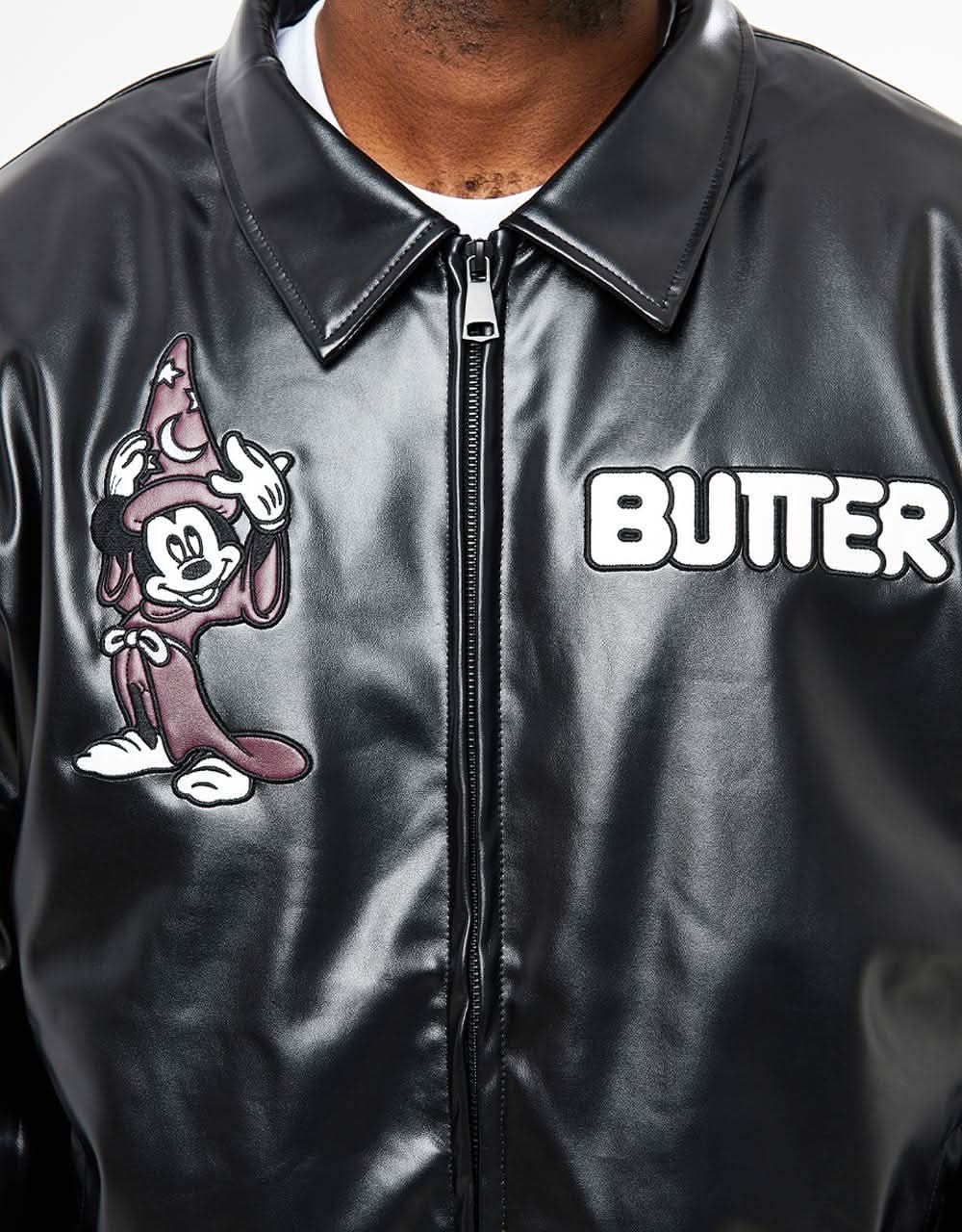 Butter Goods x Disney Fantasia Bomber Jacket - Black