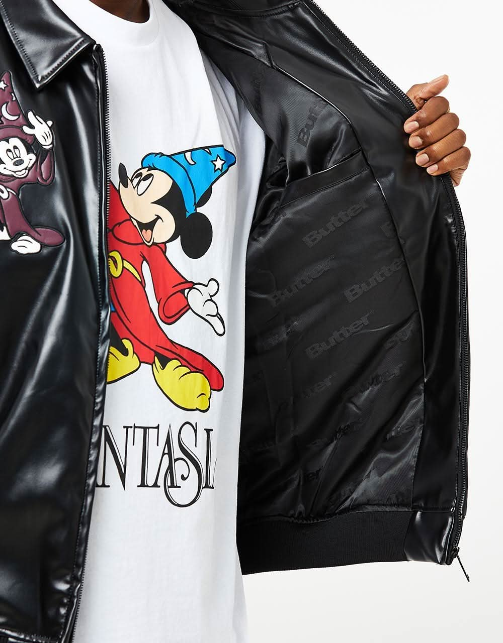 Butter Goods x Disney Fantasia Bomber Jacket - Black