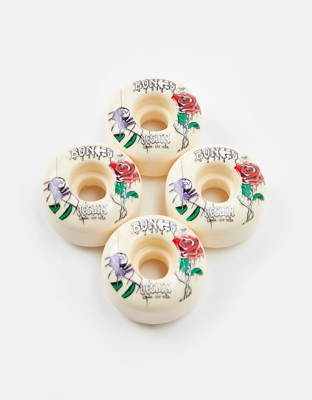 Bones x Etnies Joslin STF V1 Standard 103a Skateboard Wheels - 52mm