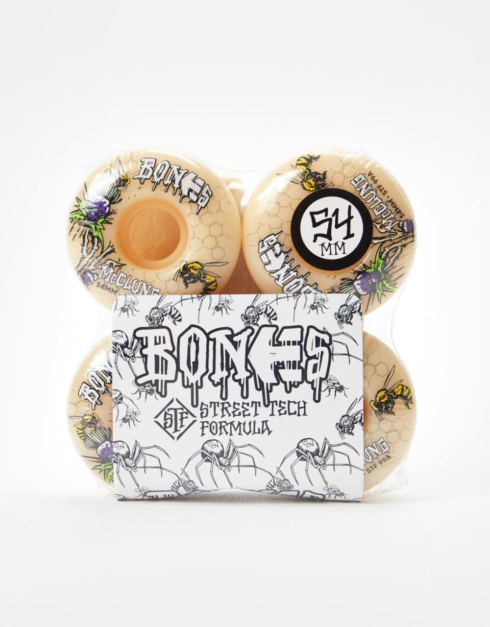 Bones x Etnies McClung STF V1 Standard 99a Skateboard Wheels - 54mm