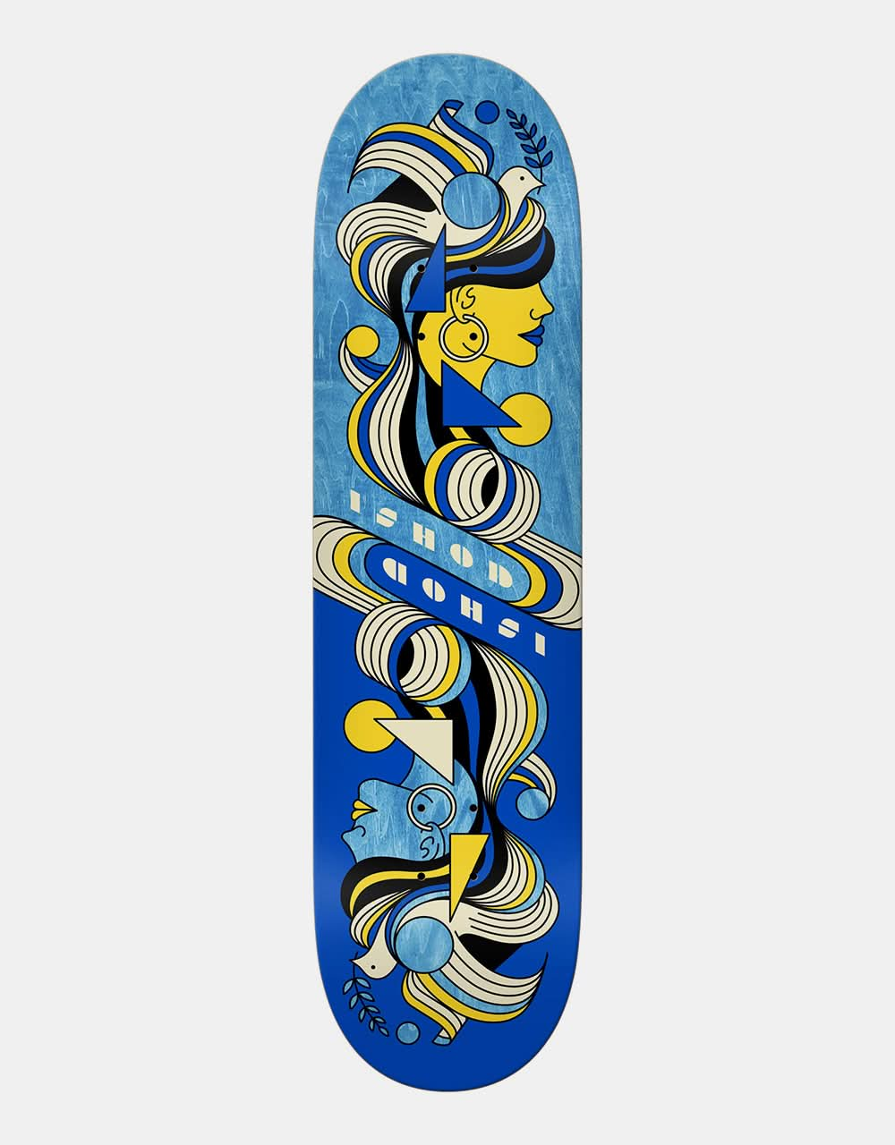 Real Ishod Fowls „TWIN“ Skateboard-Deck – 20,3 cm