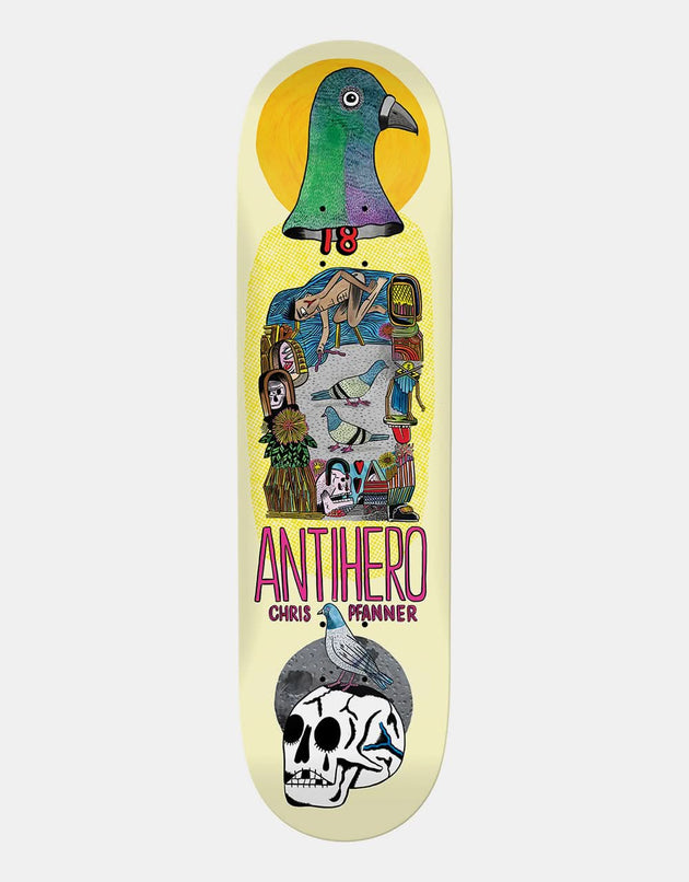 Tavola da skateboard Anti Hero Pfanner Pigeon Vision - 8,12"