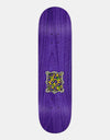 Krooked Flowers Emboss 'TRUE FIT' Skateboard Deck - 8.5"