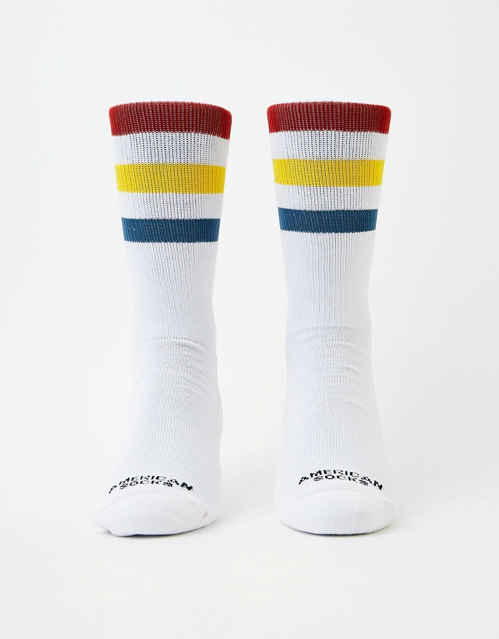 American Socks Stifler Socks - White/Red/Yellow/Blue