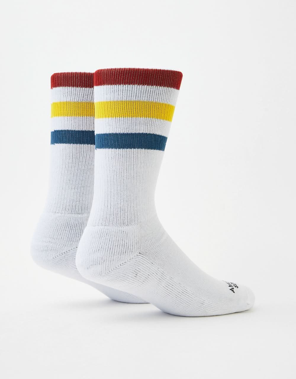 American Socks Stifler Socks - White/Red/Yellow/Blue