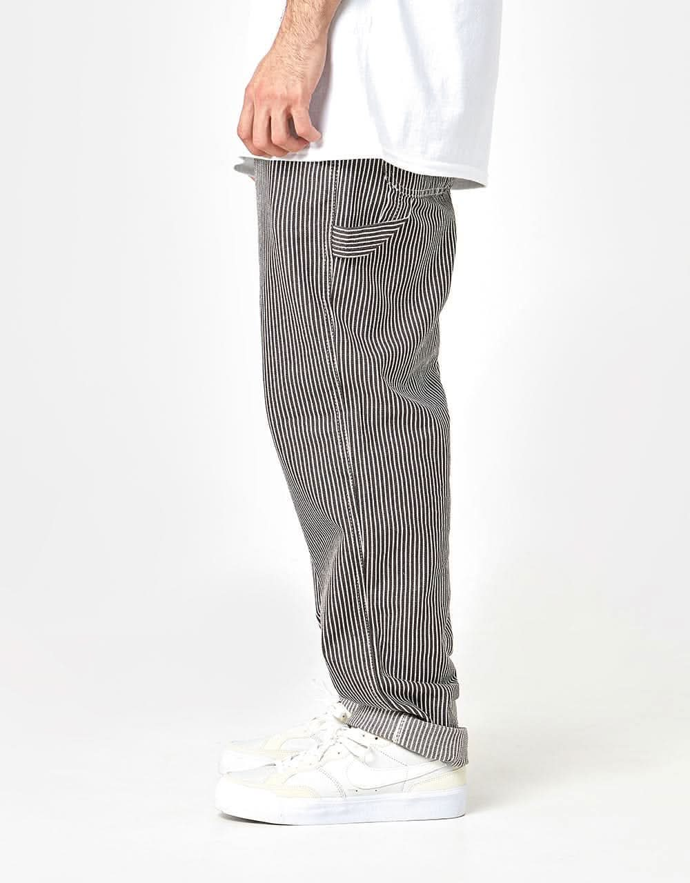 Dickies Garyville Pant - Dark Brown Hickory Stripe