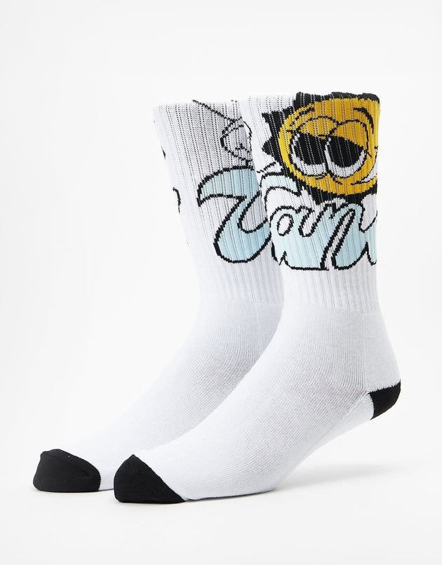 Vans Sunny Vans Crew Socks - White