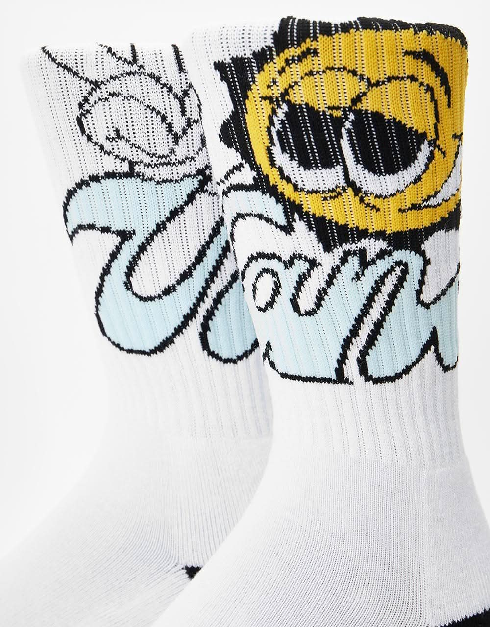 Vans Sunny Vans Crew Socks - White