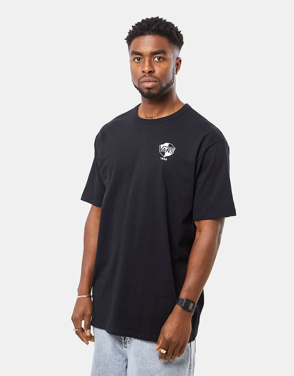 Vans Off The Wall Drop V DNA T-Shirt - Black