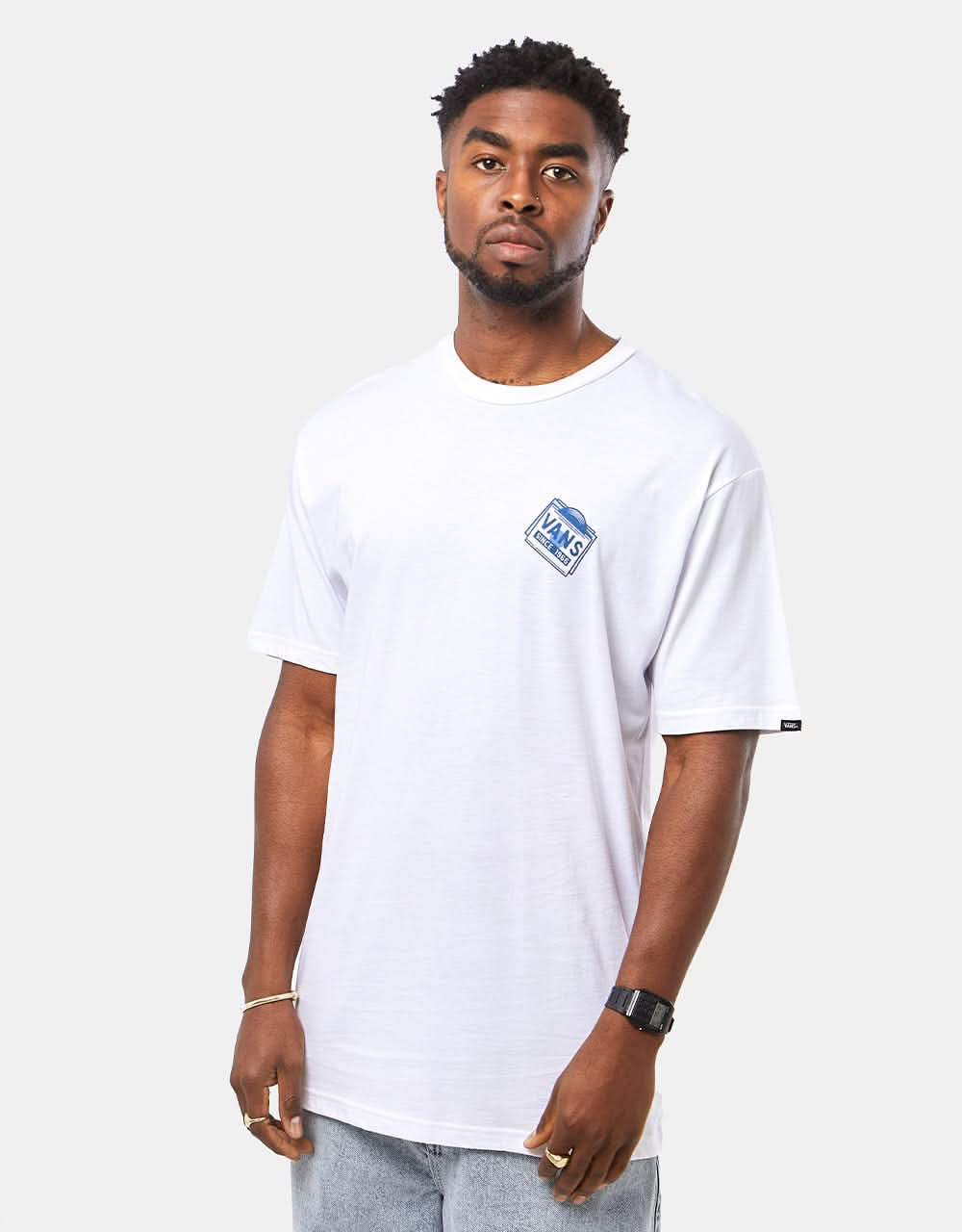 Vans Record Label T-Shirt - White