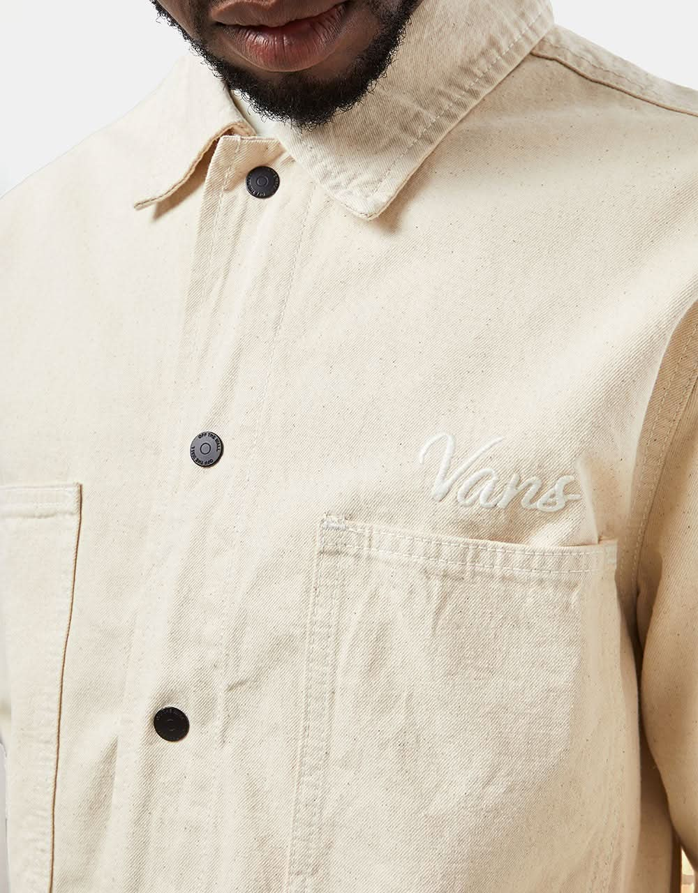 Vans Chaqueta Hickory Stripe Drill Chore - Natural