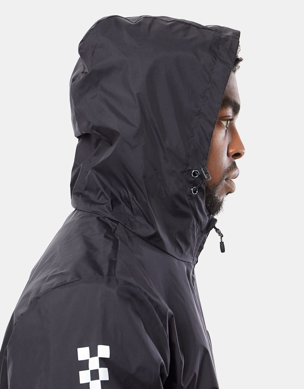 Vans Garnett Windbreaker - Black/Checkerboard