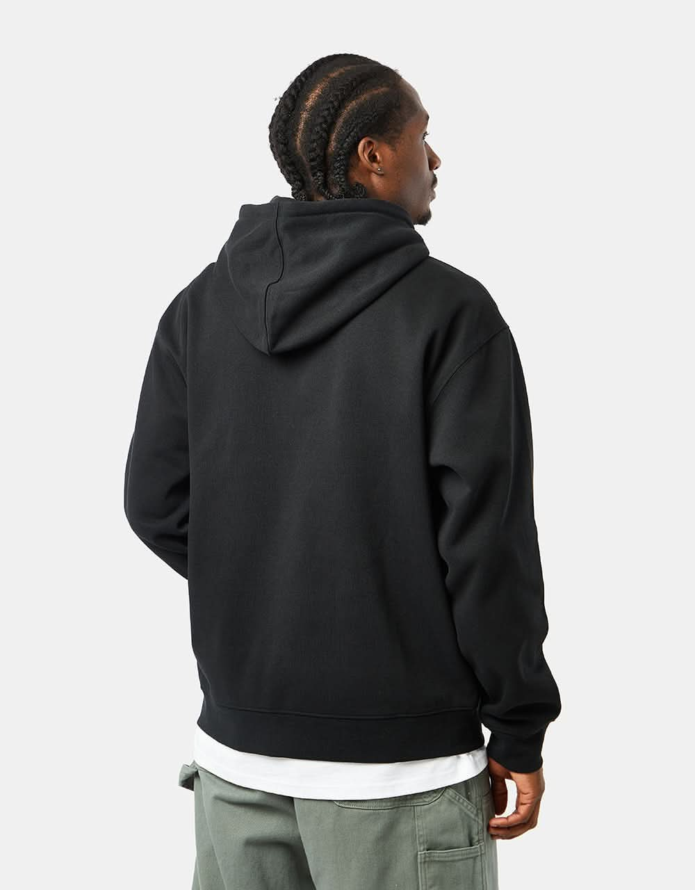 Obey Lowercase Pullover Hoodie - Black