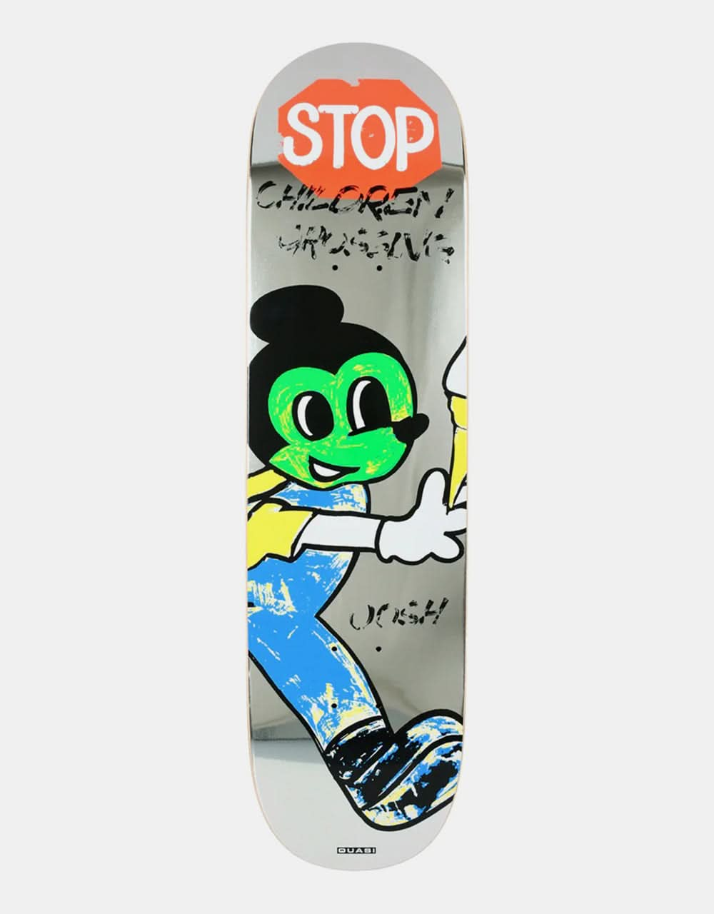 Planche de skateboard Quasi Wilson 'Mister Happy' - 8,25"