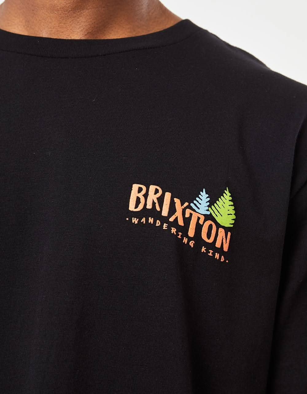 Brixton Highview Standard Fit T-Shirt - Black