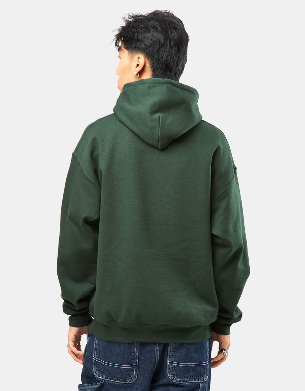 Hockey Karate Story Pullover Hoodie  - Forest Green