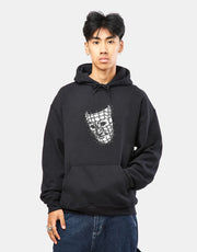 Hockey Pinhead Pullover Hoodie  - Black