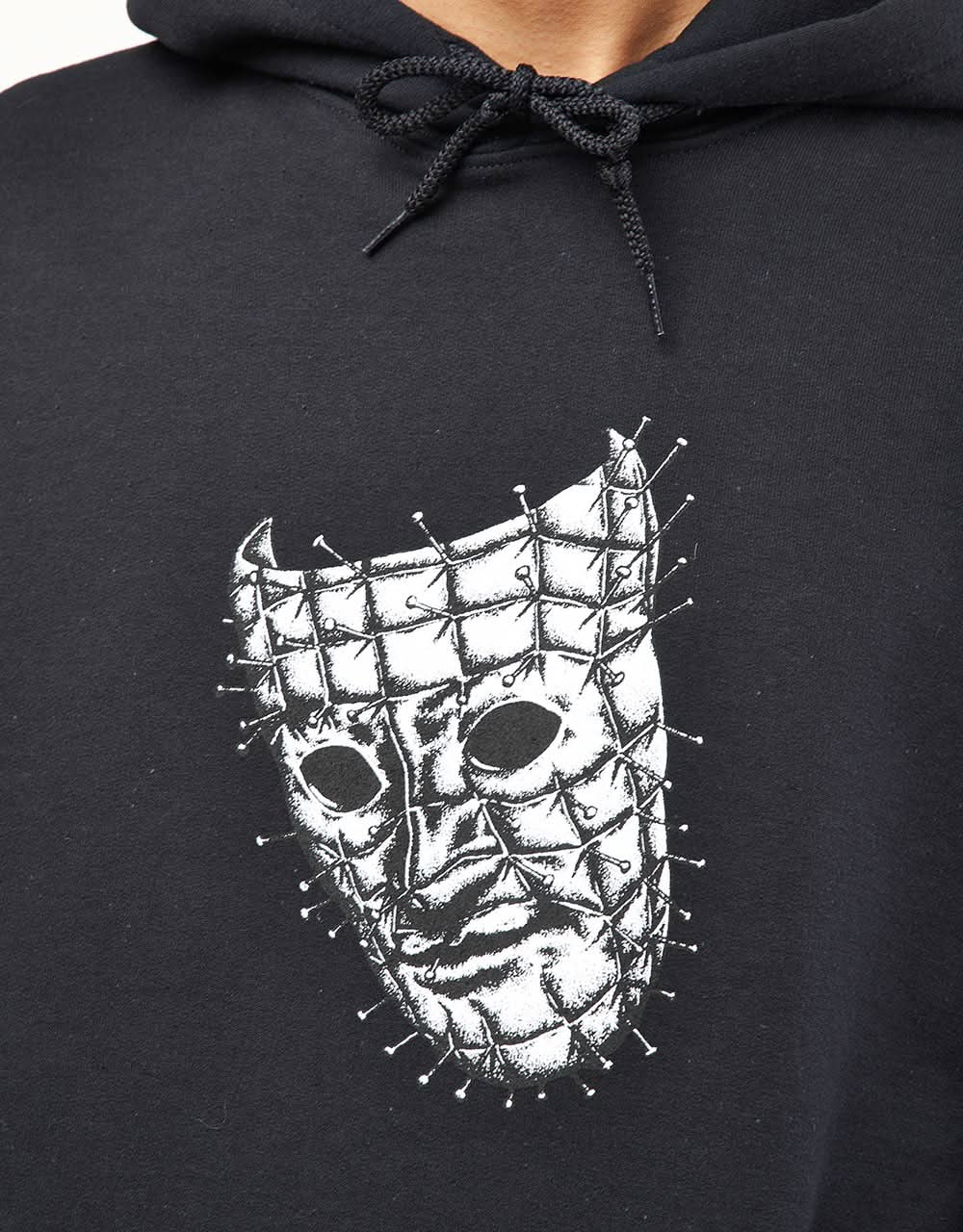 Hockey Pinhead Pullover Hoodie  - Black