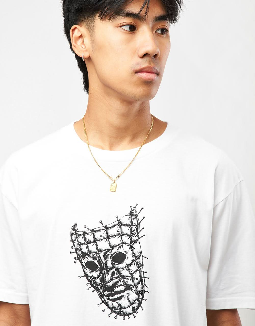 Hockey Pinhead T-Shirt - White