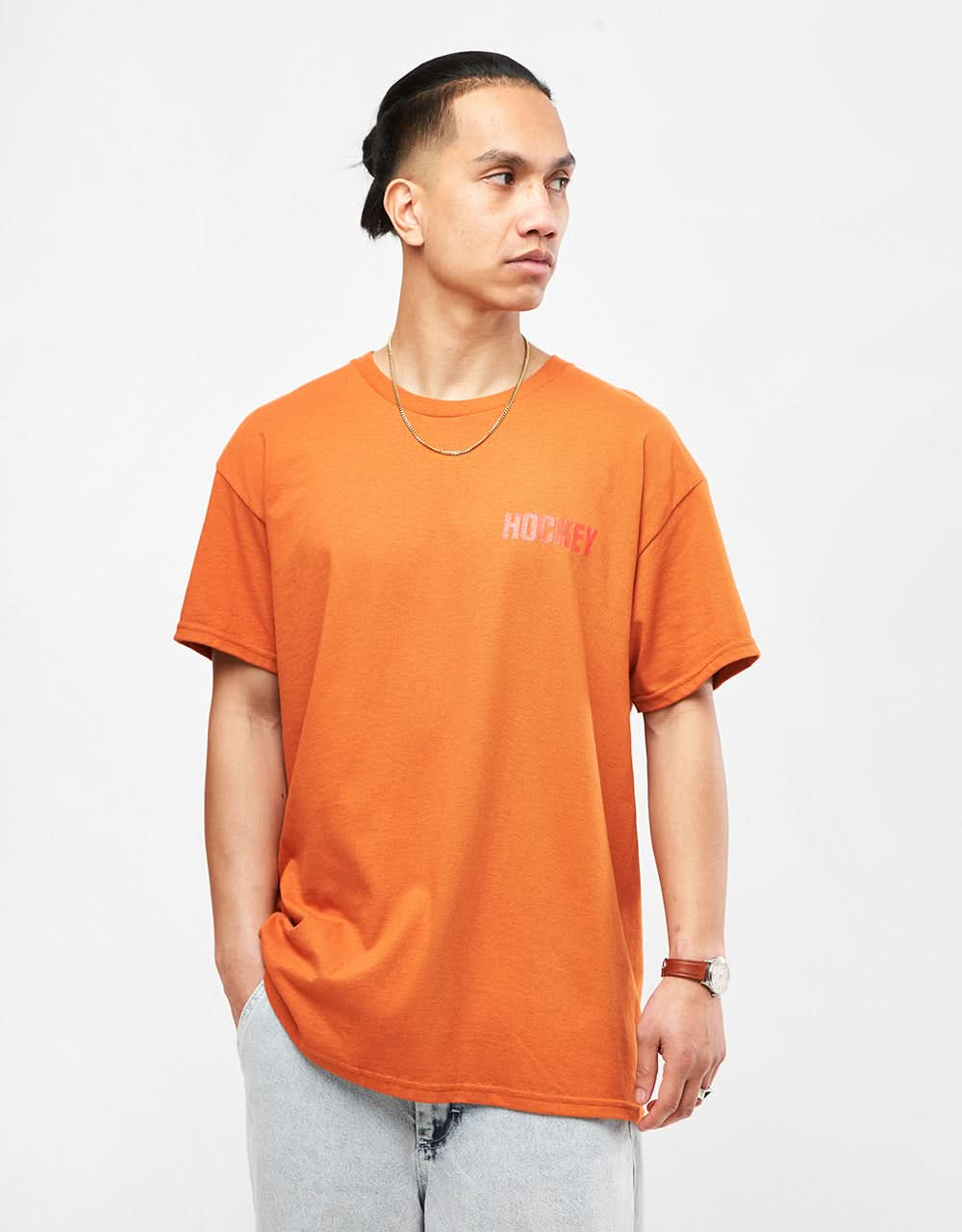 T-shirt inflammable de hockey - Orange