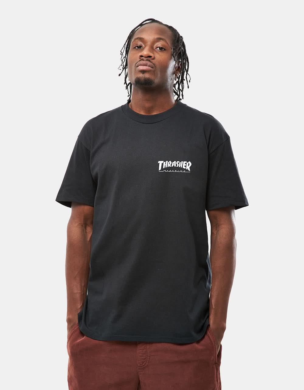 Thrasher Little Thrasher T-Shirt - Black