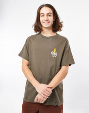 Girl Swirl OG T-Shirt - Olive