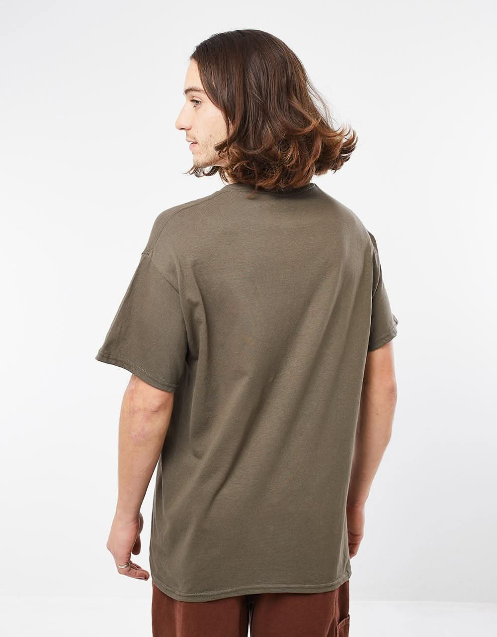 Girl Swirl OG T-Shirt - Olive