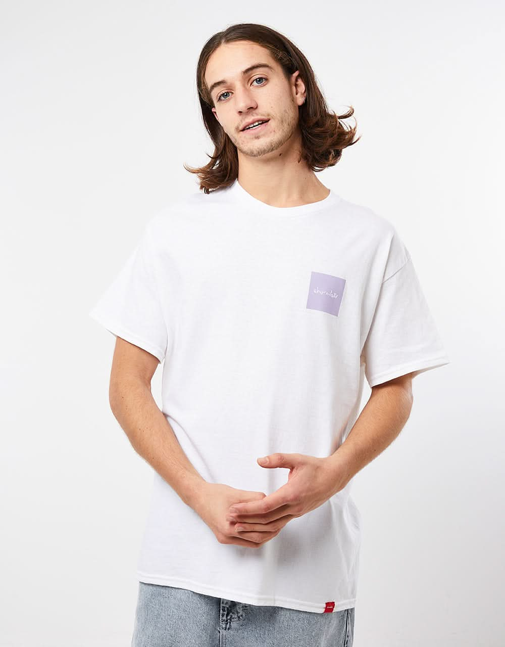 Chocolate OG Square T-Shirt - White