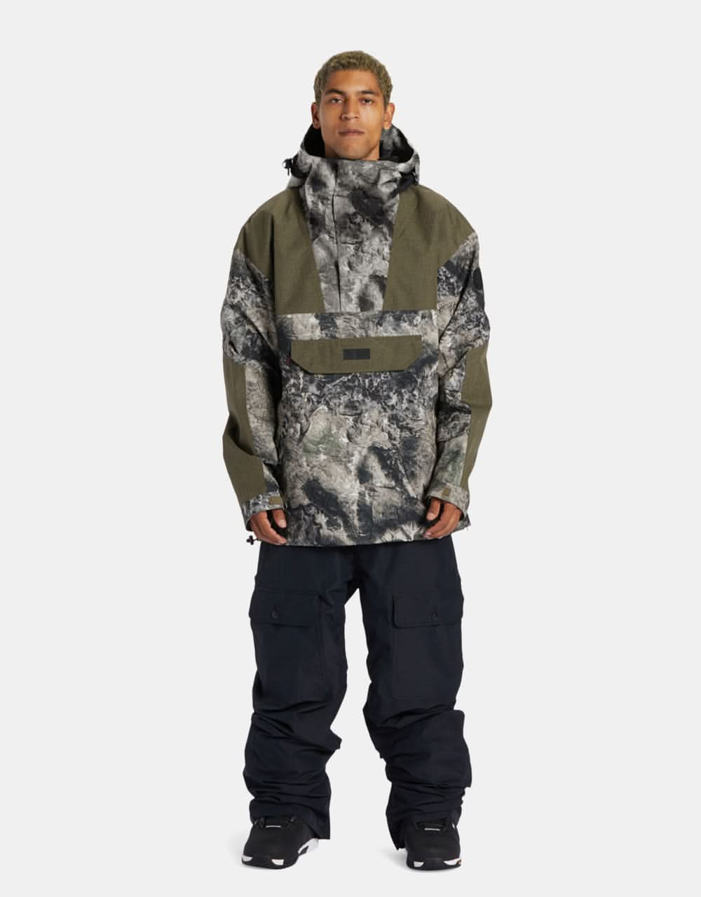 DC DC-43 Anorak 2024 Snowboard Jacket - Mossy Oak Terra Coyote Camo