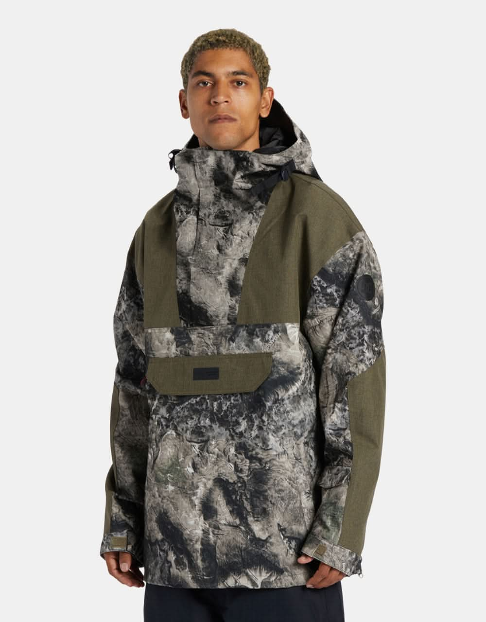 DC DC-43 Anorak 2024 Snowboard Jacket - Mossy Oak Terra Coyote Camo