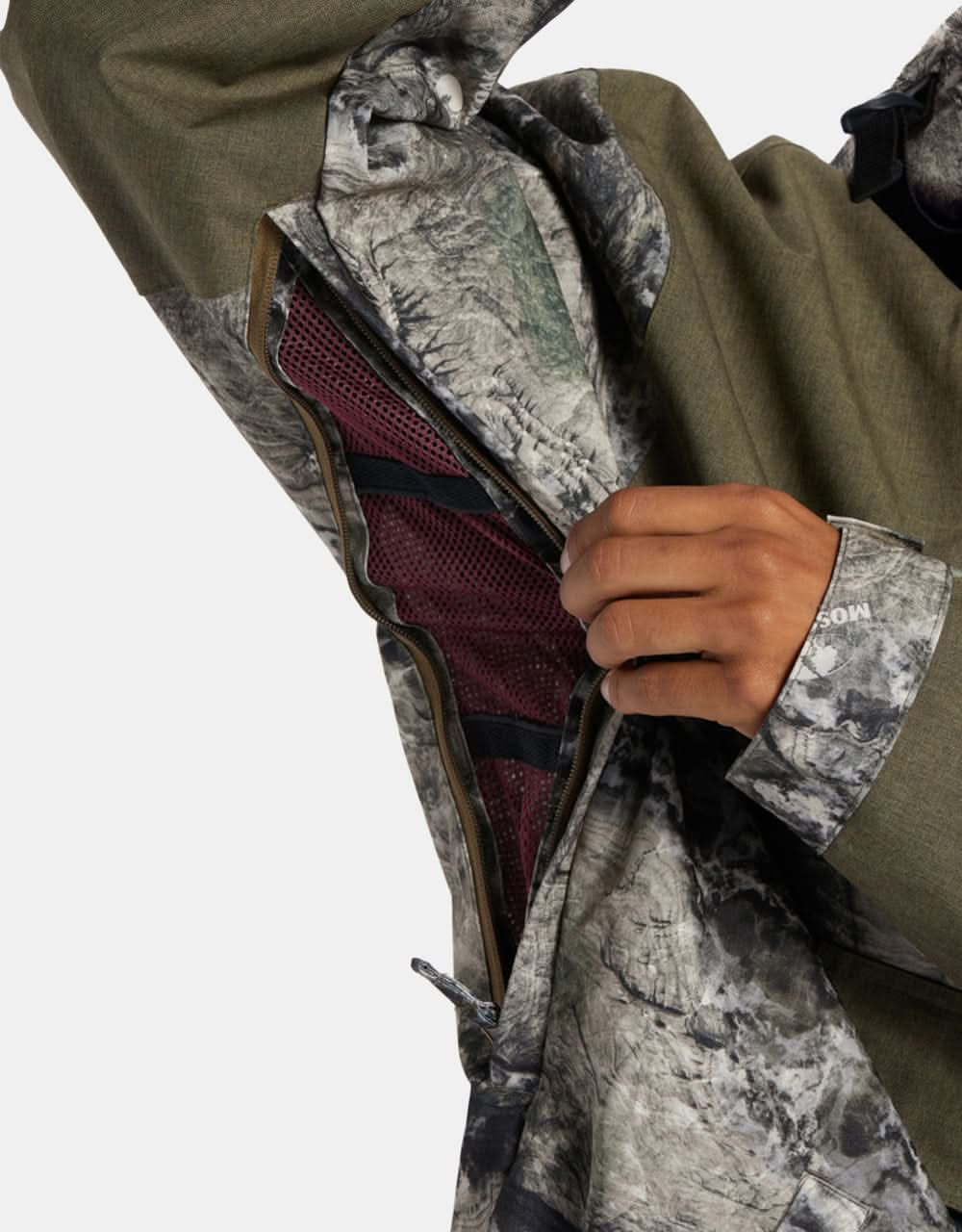 DC DC-43 Anorak 2024 Snowboard Jacket - Mossy Oak Terra Coyote Camo