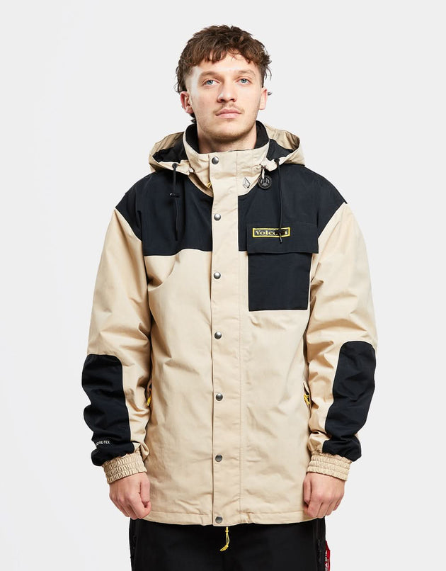 Volcom Longo GORE-TEX® 2024 Snowboardjacke – Khakiest