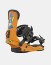 Union x Sims Nub '93 Force Custom House 2024 Snowboard Bindings - Orange