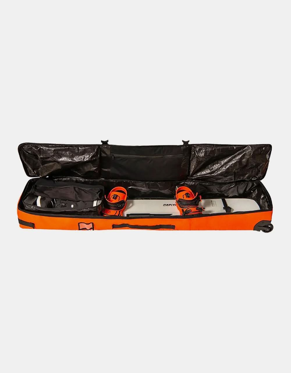 Union Travel 165cm Wheeled Snowboard Bag - Orange