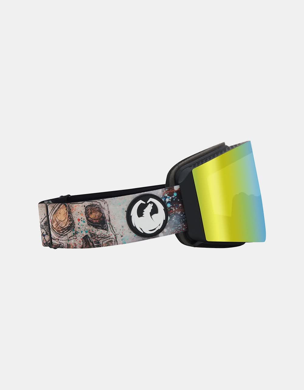 Dragon RVX Mag OTG Snowboard Goggles - Bryan Iguchi/LUMALENS® Gold Ion