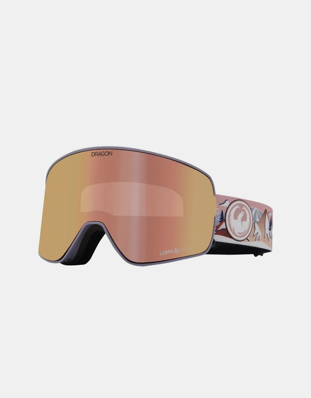 Dragon NFX2 Snowboard Goggles - Kimmy Fasani Signature/LUMALENS® Rose Gold Ion