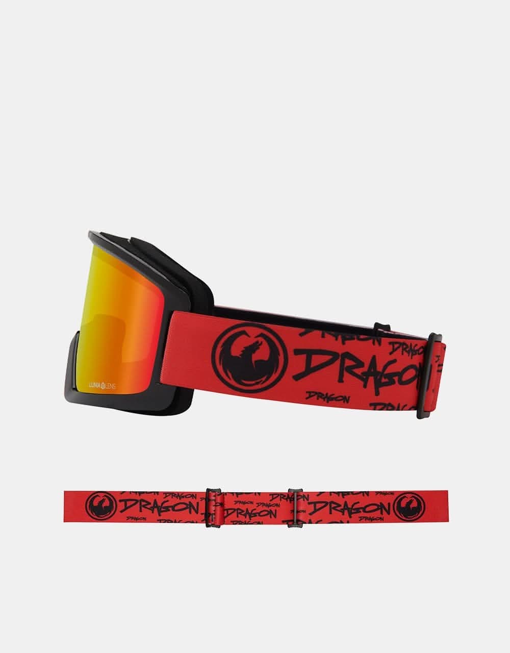 Dragon DX3 L OTG Snowboard Goggles - Tag/LUMALENS® Red Ion