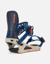 K2 Bond 2024 Snowboard Bindings - Tan/Navy