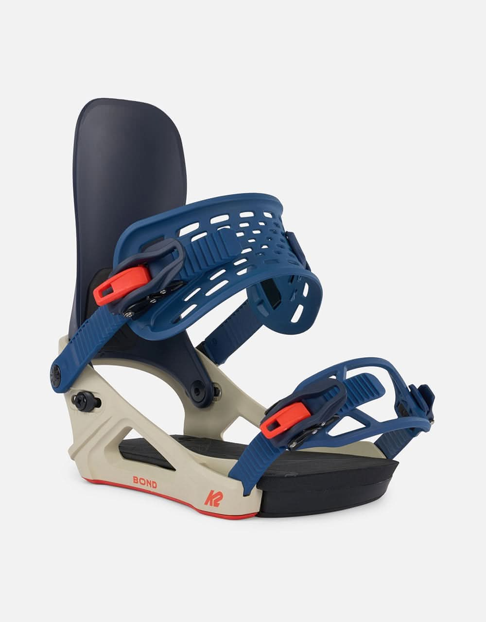 K2 Bond 2024 Snowboard Bindings - Tan/Navy