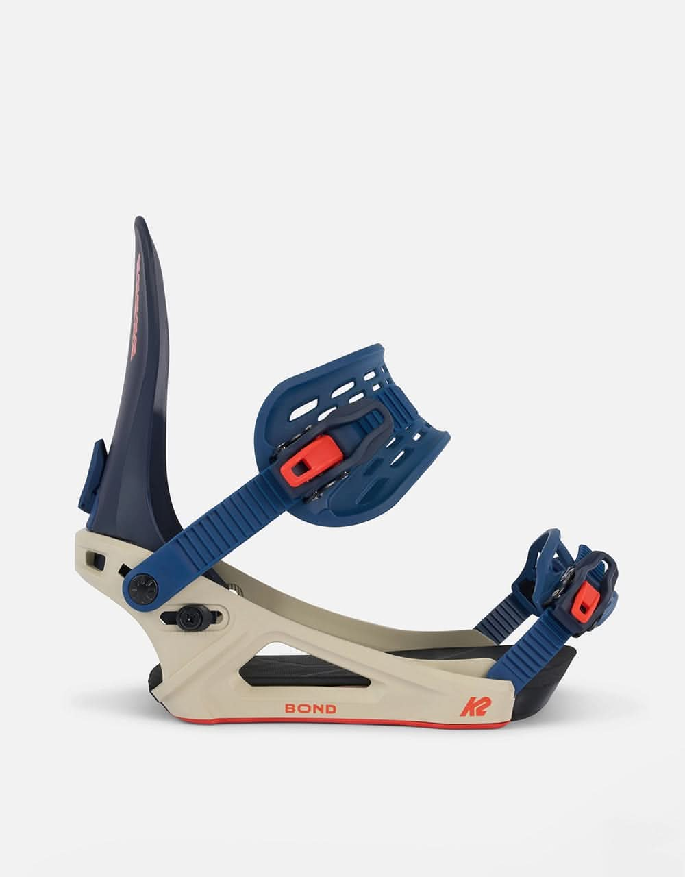 K2 Bond 2024 Snowboard Bindings - Tan/Navy